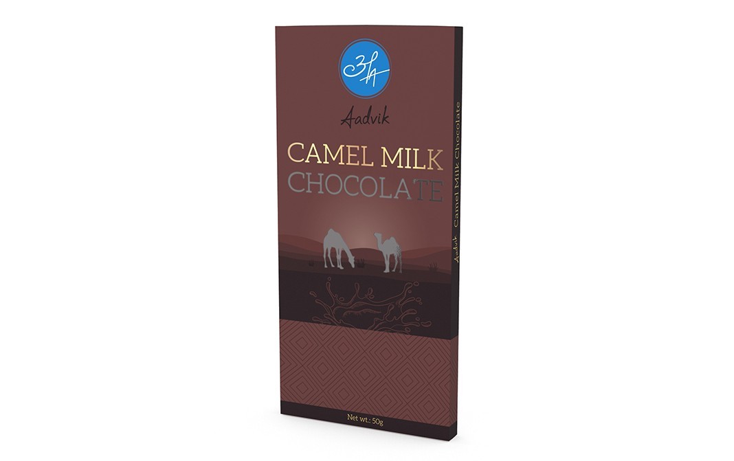 Aadvik Camel Milk Chocolate    Box  50 grams